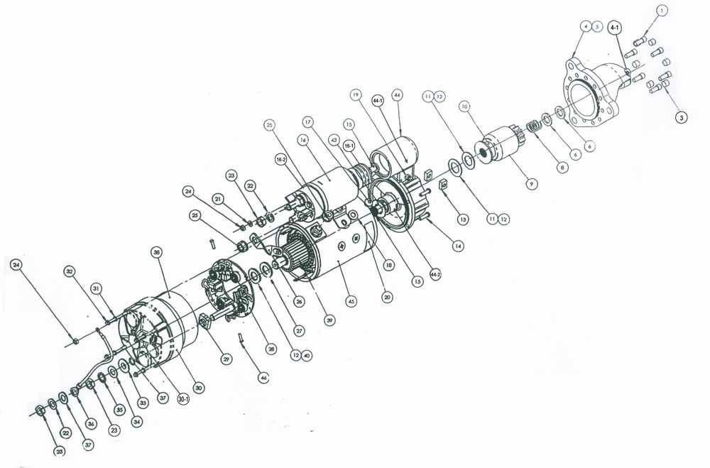 open starter motor