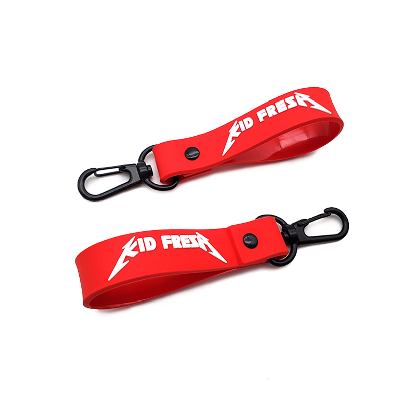 Cutom Rubber Strap Keychain