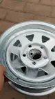 15 × 6 inci roda treler/rim Galvanized