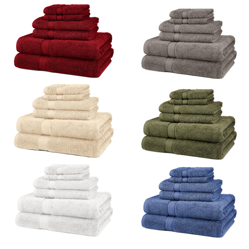 Cotton Hotel Bath Towel Sets
