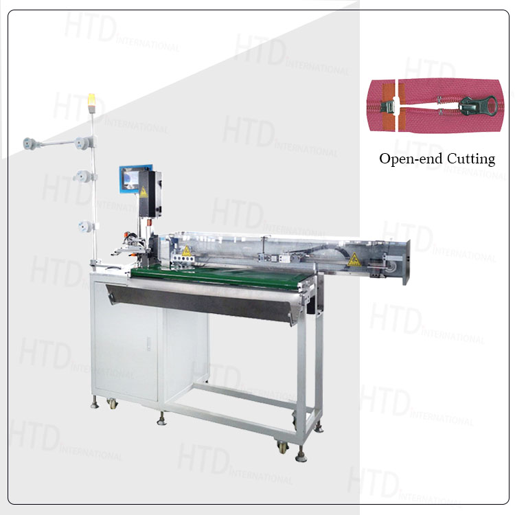 open-end nylon zipper cutting machine