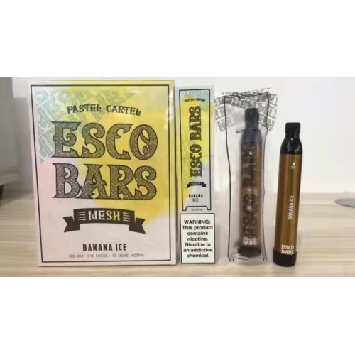 4-ESCO Bars H20 vs Elf Bar BC5000, que é um vape da caixa melhor?