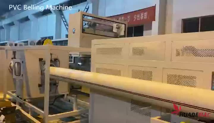 PVC water pipe socket making machine 