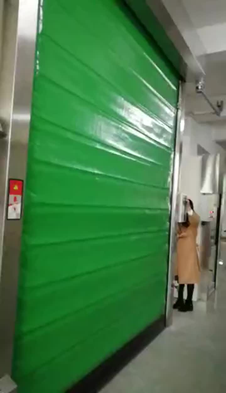 Porta de alta velocidade de armazenamento a frio