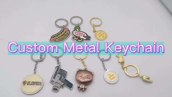 Llavero de metal personalizado