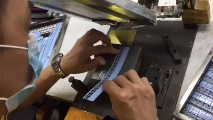 silk printing on watch dial