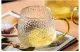 손잡이가있는 일본 유리 망치 패턴 워터 컵