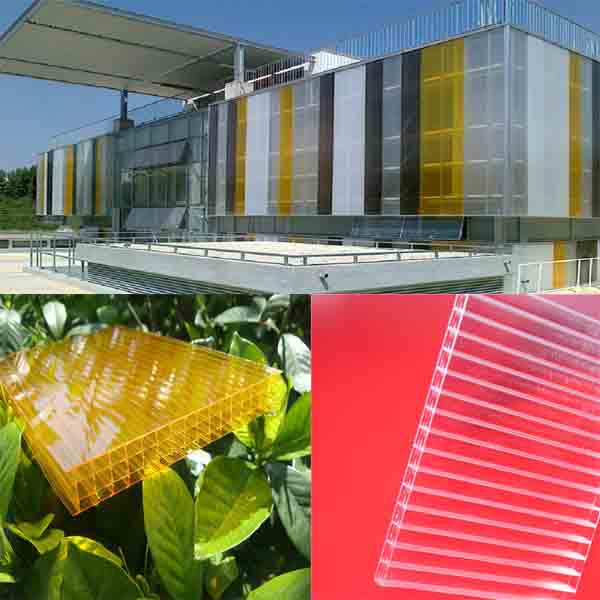 灰色PC阳光板 Grey PC Sunshine Board