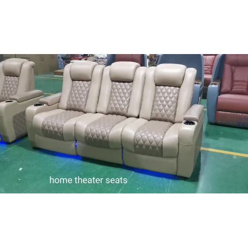 Home theater recliner sofa