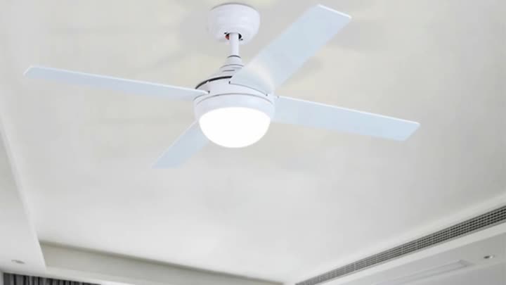 Modern remote ceiling fan with lights