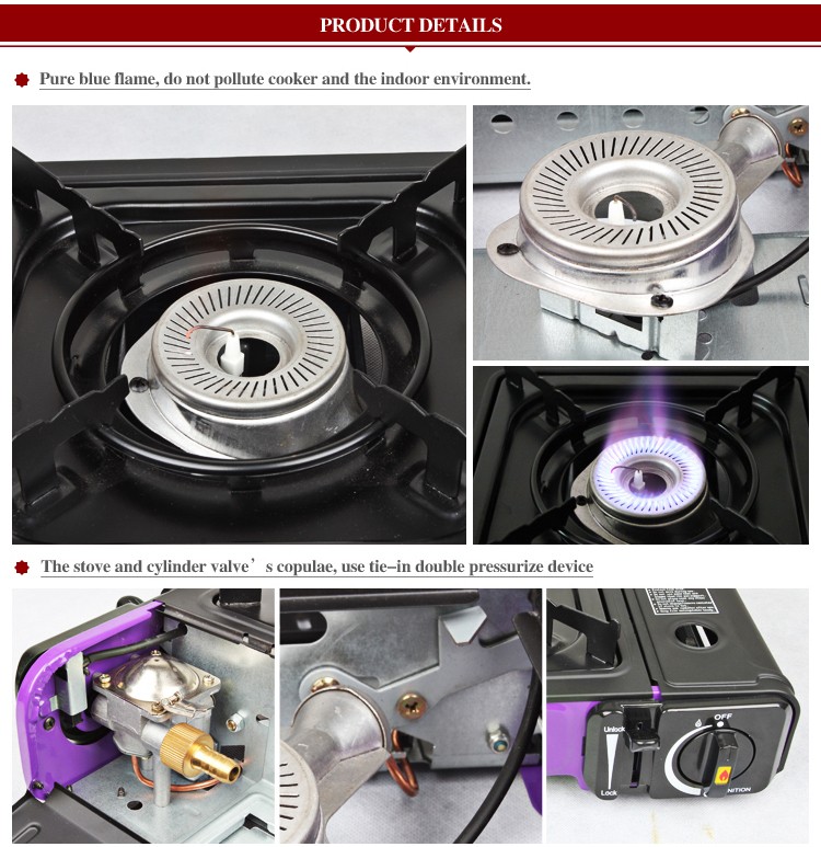 aluminum die-cast alloy burner gas stove