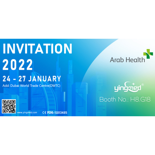 2022 Arab Health Exhibition in Dubai  -Yingmed Booth No.H8.G18
