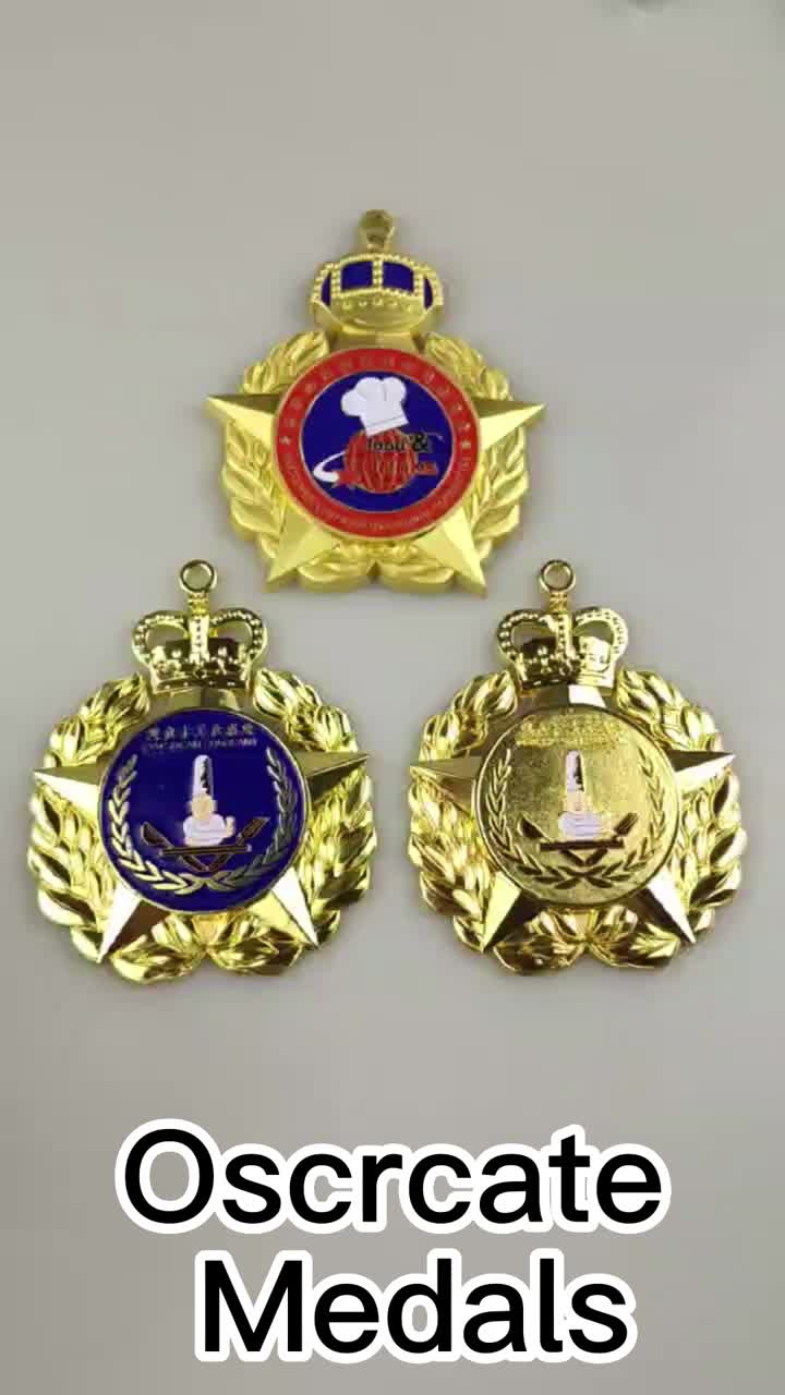 Oscrcate Paceant Medal