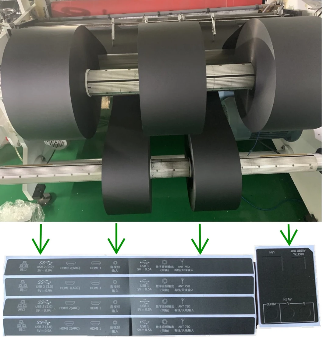 0.15mm 150 mikron inkjet dicetak saiz A4 saiz matt putih pvc film film for id card