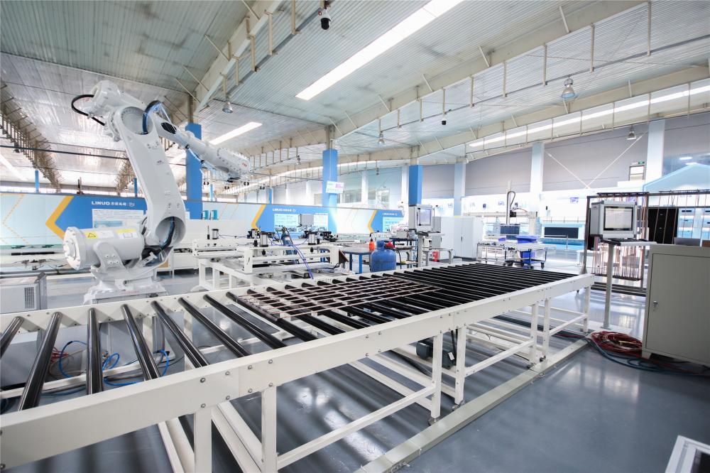 Flat plate collector production line (15)