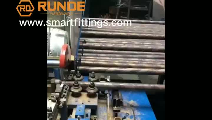 automatic cutting of brass pipe