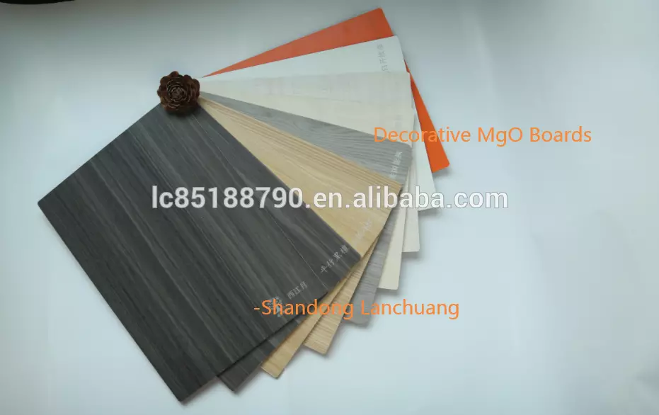 non-combustible melamine decorative mgo boards