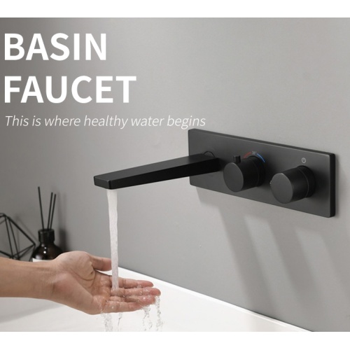 How high should wall mount faucet be above vessel sink?