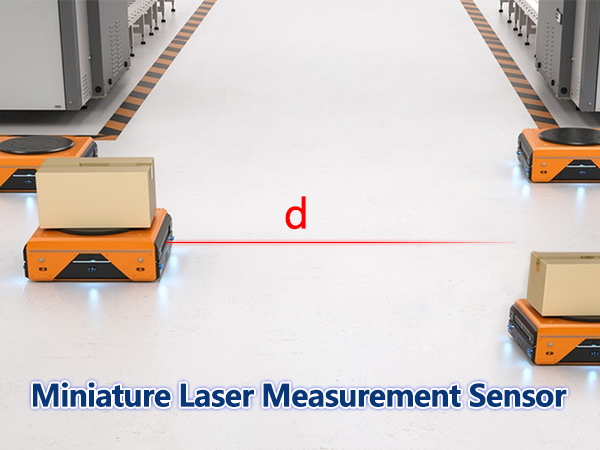 Sensor Pengukuran Laser Miniatur Projek AGV 10m