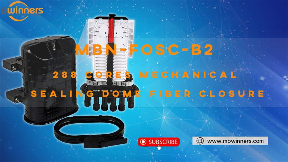 MBN-FOSC-B2 288 Núcleo Sellado mecánico Doming Dome Fiber Cierre