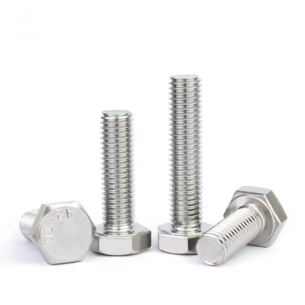 Hexagon Bolt Screw Stainless Steel