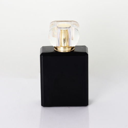 High-end Black Spray Frosted Perfume Bottle