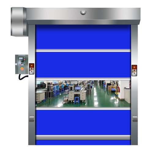 The ideal door for a seatless workshop--high speed rolling door