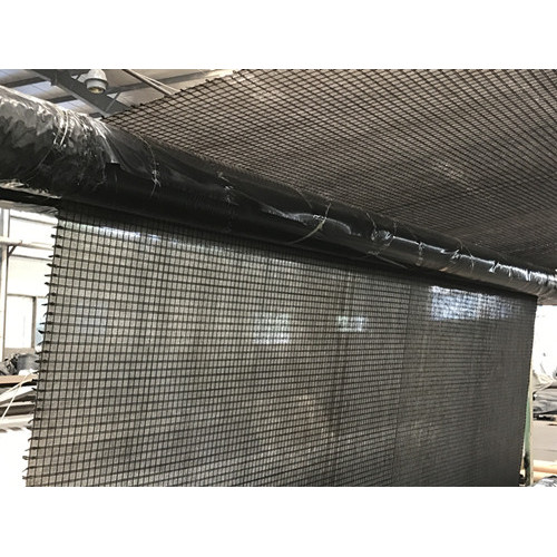 Fiberglass Geogrid Stitched with Nonwoven Fabric