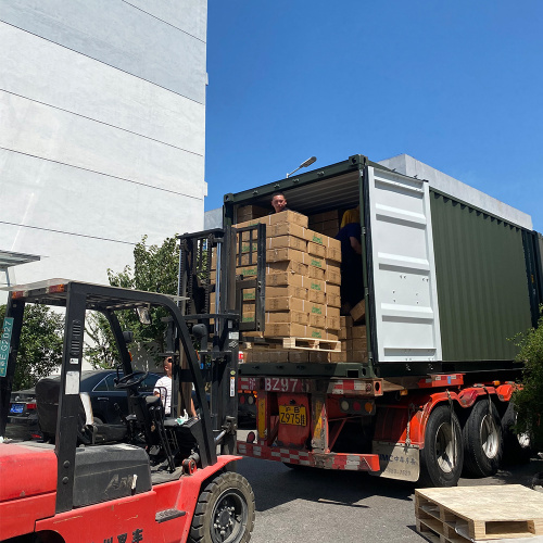 Container Loading of the Electric Sit Stand Desk