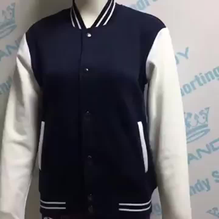 cotton letterman jacket