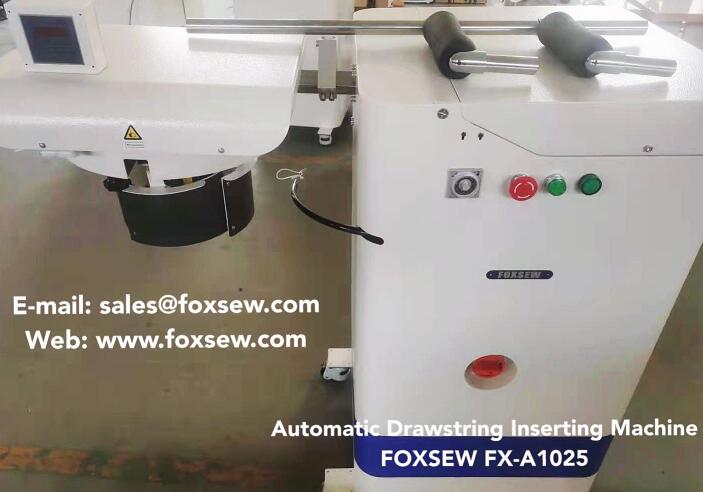 Automatic Drawstring Cords Inserting Machine