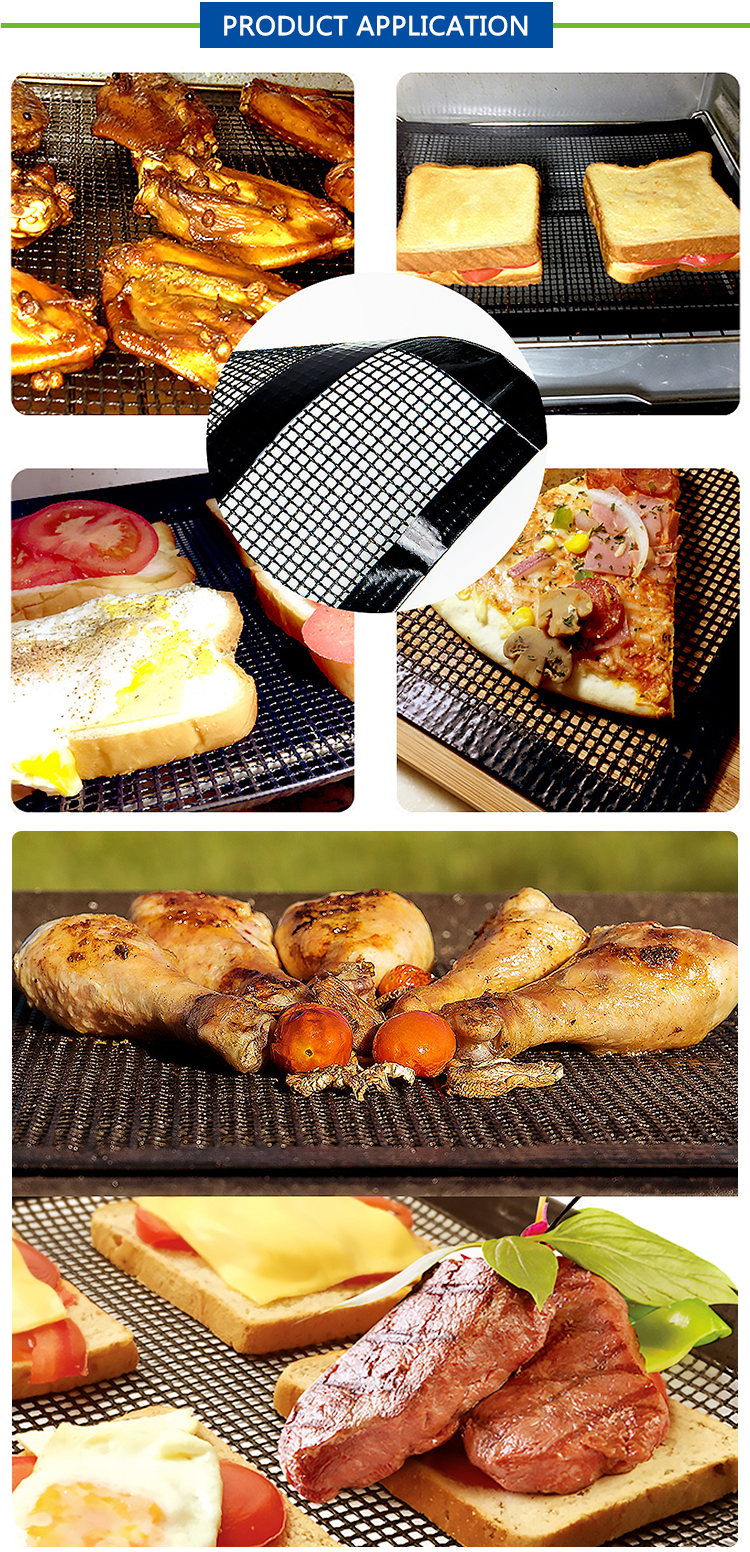 high temperature resistant bbq grill mesh mat