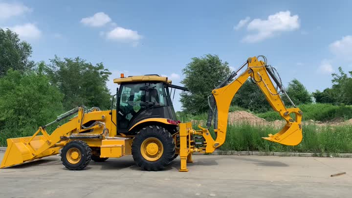 Trình tải backhoe 3ton