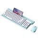 Clavier et souris sans fil de jeu rechargeable pour PC