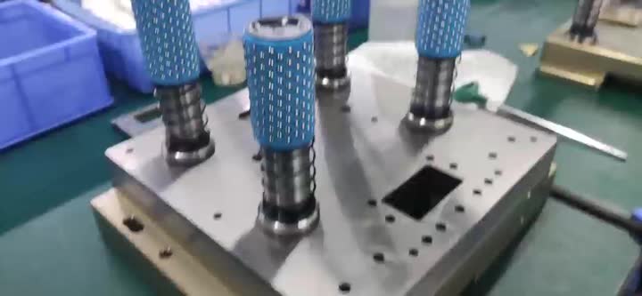 Electrode Stamping Die Guiding Rod Working Video