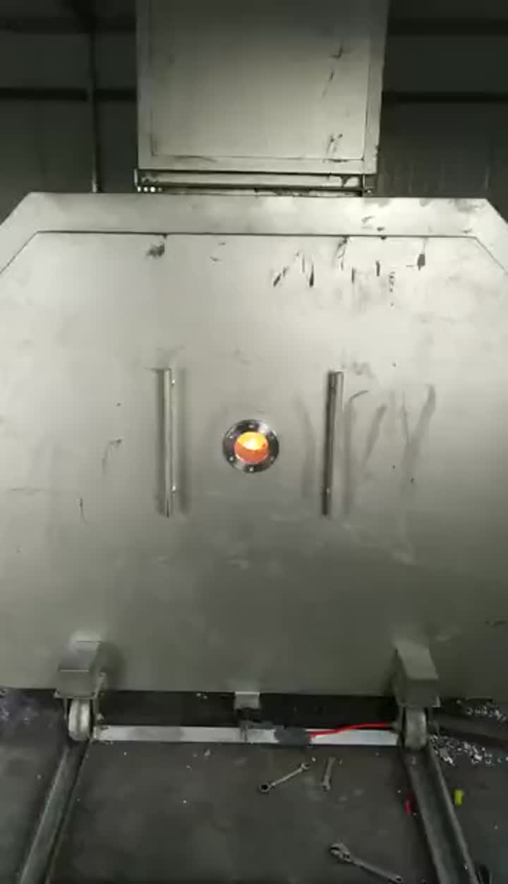 Incinerator working video