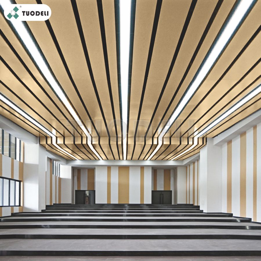 Aluminum U-shaped Linear Ceiling