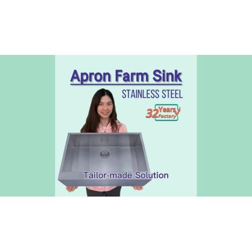 apron front farmhouse sink