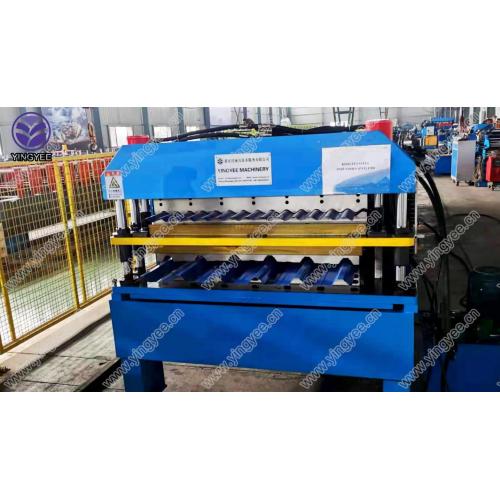 30m/min Double layer roof sheet roll forming machine-Yingyee Machinery