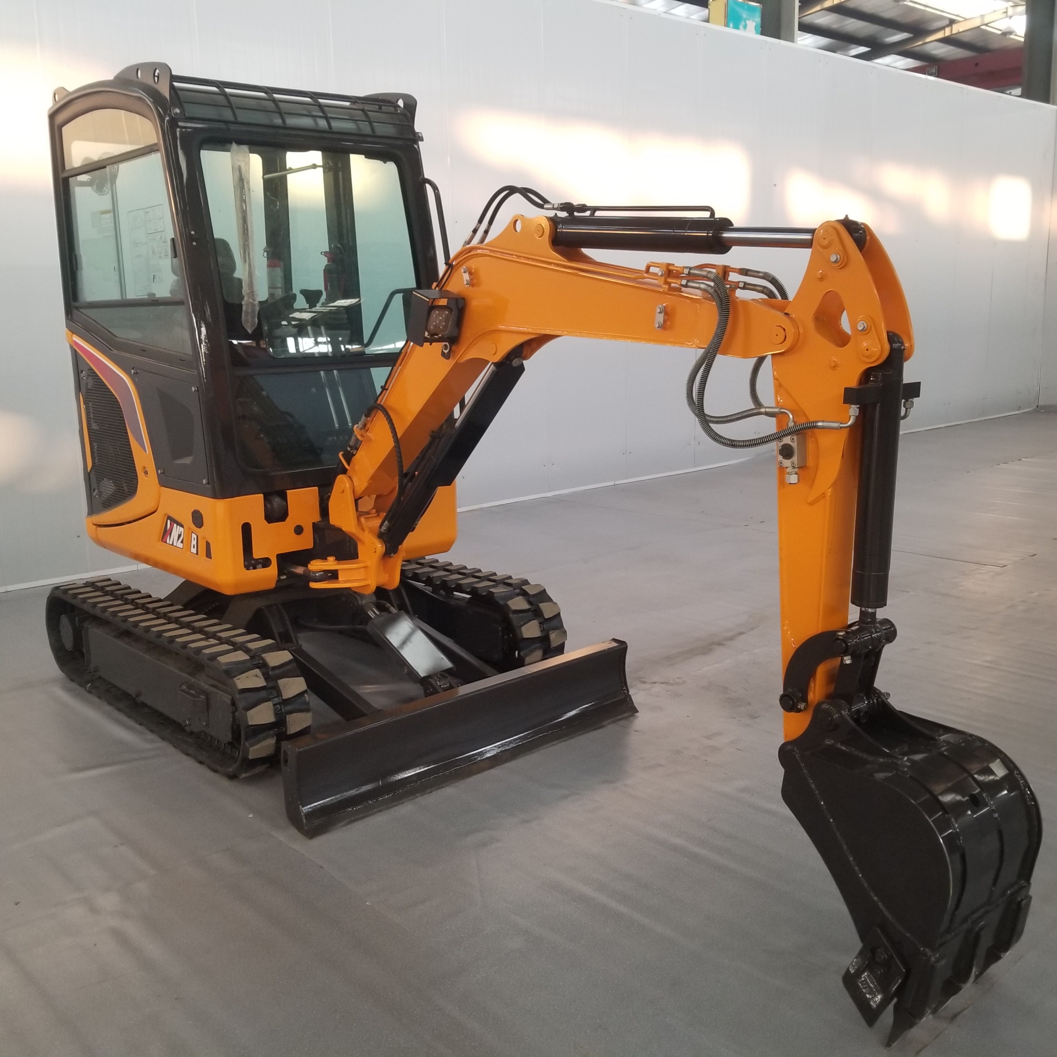 2.6 ton cabin mini excavator