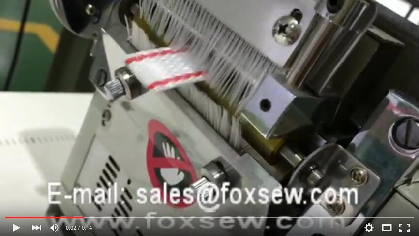 Automatic Hot Knife Nylon Webbing Cutting Machin 