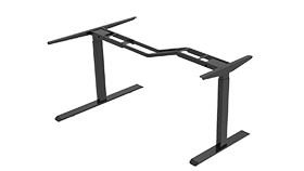 L-Shaped Height Adjustable Standing Desk