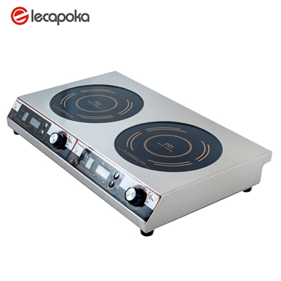 220V 3500W stainless steel 2burners stable performance induction cookers 3500w