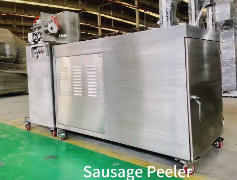 Automatic Sausage Peeler.