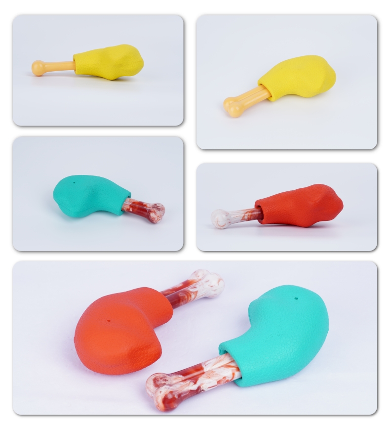 Rubber Nylon Dog Toys