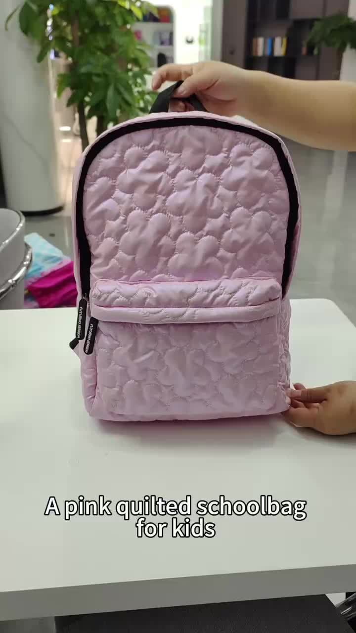 Plush children's backpack