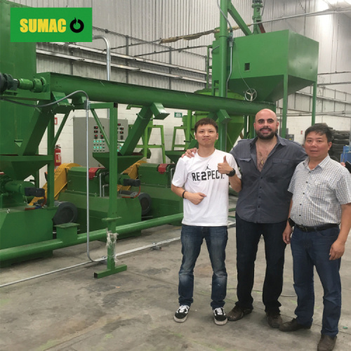 Installation of Rubber Grinding Machine in Mexico