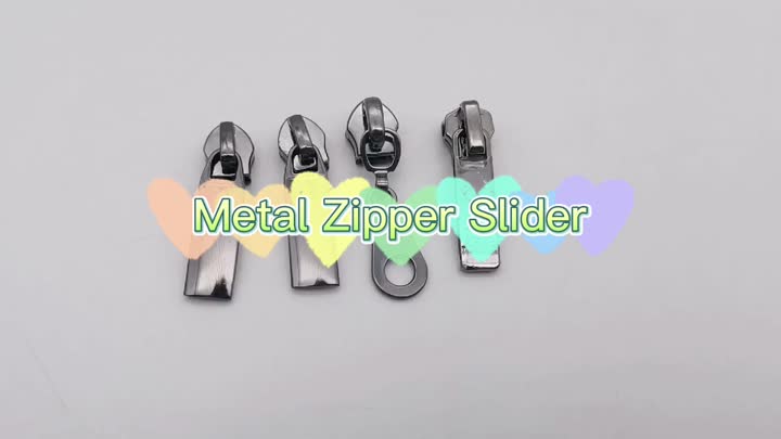Metall Reißverschluss Slider