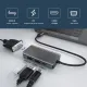 Tipe-C ke RJ45 Ethernet Adapter 1000Mbps USB Hub