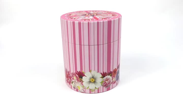 Pink Round Box